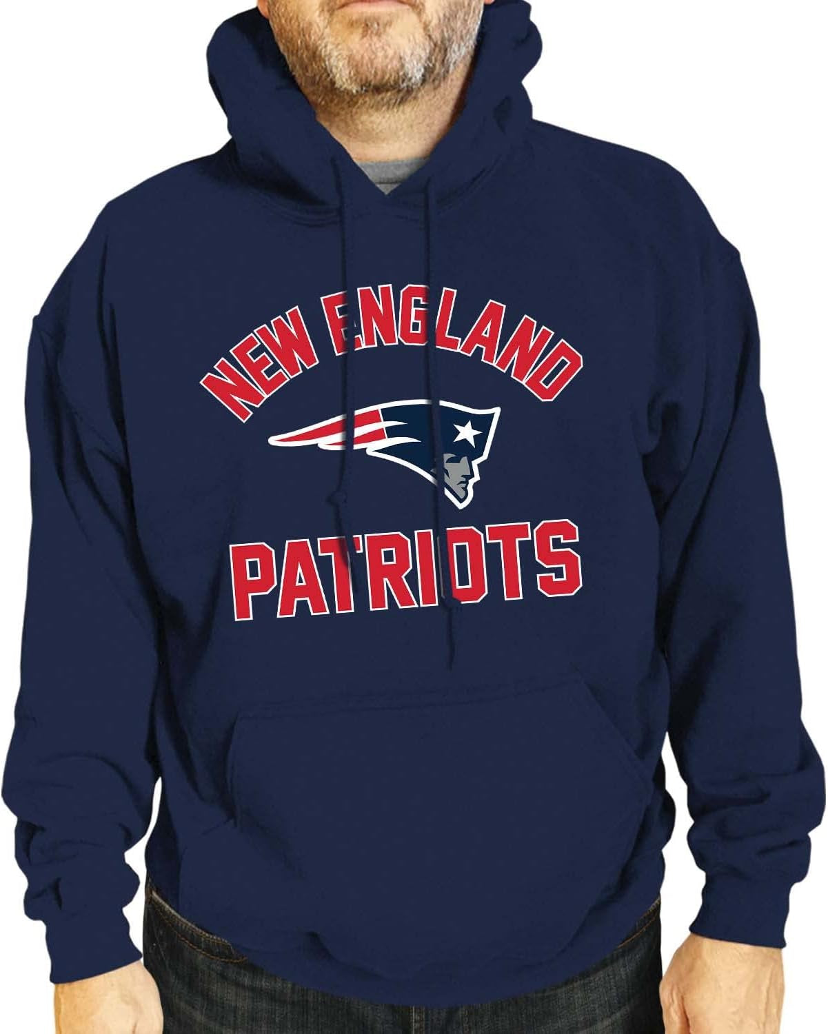 NFL Gameday Hoodie - Officially Licensed Football Hooded Sweatshirt - Cotton Blend Fleece - Men Women Adult