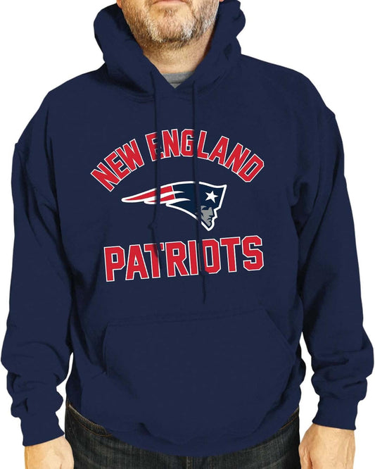 NFL Gameday Hoodie - Officially Licensed Football Hooded Sweatshirt - Cotton Blend Fleece - Men Women Adult