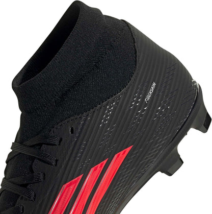 Adidas Mens F50 League Mid Cut Firm Groundmulti Ground Soccer Cleats - Black, Red