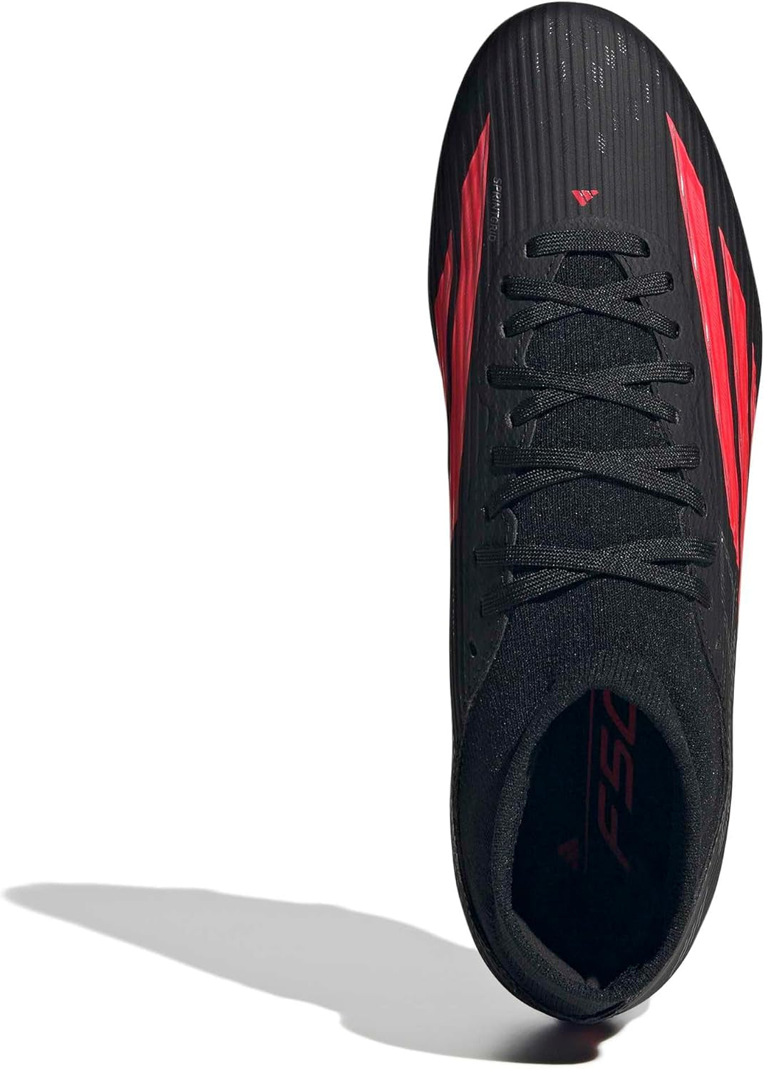 Adidas Mens F50 League Mid Cut Firm Groundmulti Ground Soccer Cleats - Black, Red